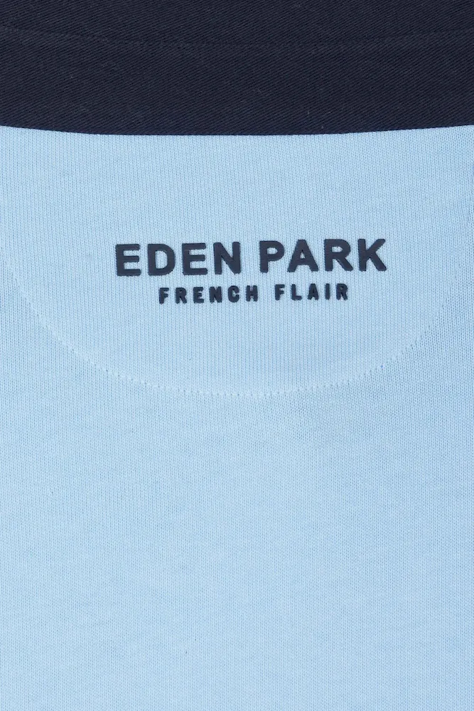 Maillot manches longues en coton ciel brodé coupe Relaxed – Bild 9