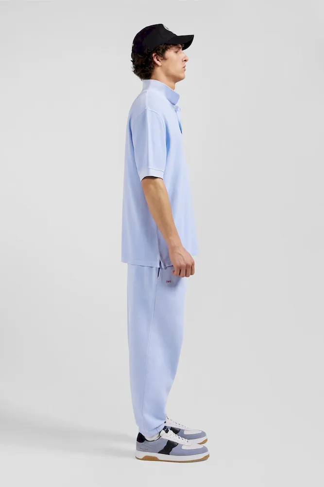 Polo manches courtes unisexe en piqué coton ciel surteint coupe Oversized – Bild 7