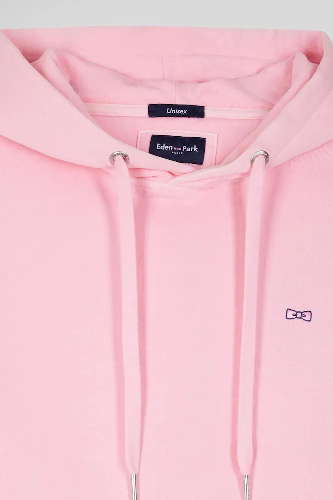 Sweatshirt à capuche unisexe en molleton coton rose surteint coupe Oversized – Bild 11