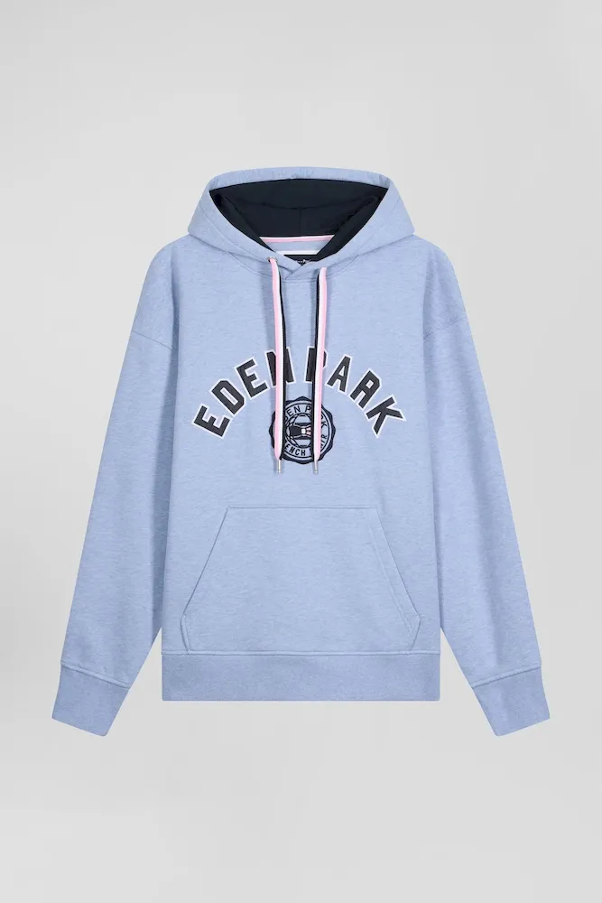 Sweatshirt En Coton Ciel Coupe Oversize