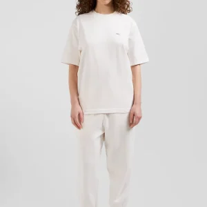 Alternative view of T-shirt manches courtes unisexe en coton surteint uni écru coupe Oversized