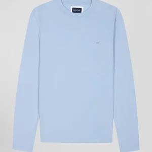 Alternative view of T-shirt manches longues en coton ciel patch dos imprimé fleuri coupe Regular