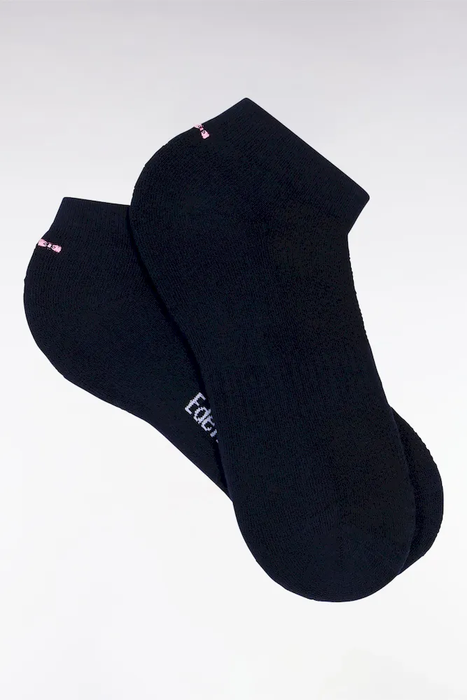 Chaussettes Basses En Coton Stretch Mélangé Marine
