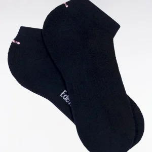 Alternative view of Chaussettes basses en coton stretch mélangé marine