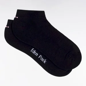 Chaussettes basses en coton stretch mélangé noires