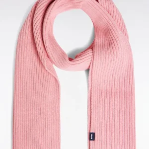 Écharpe en coton rose