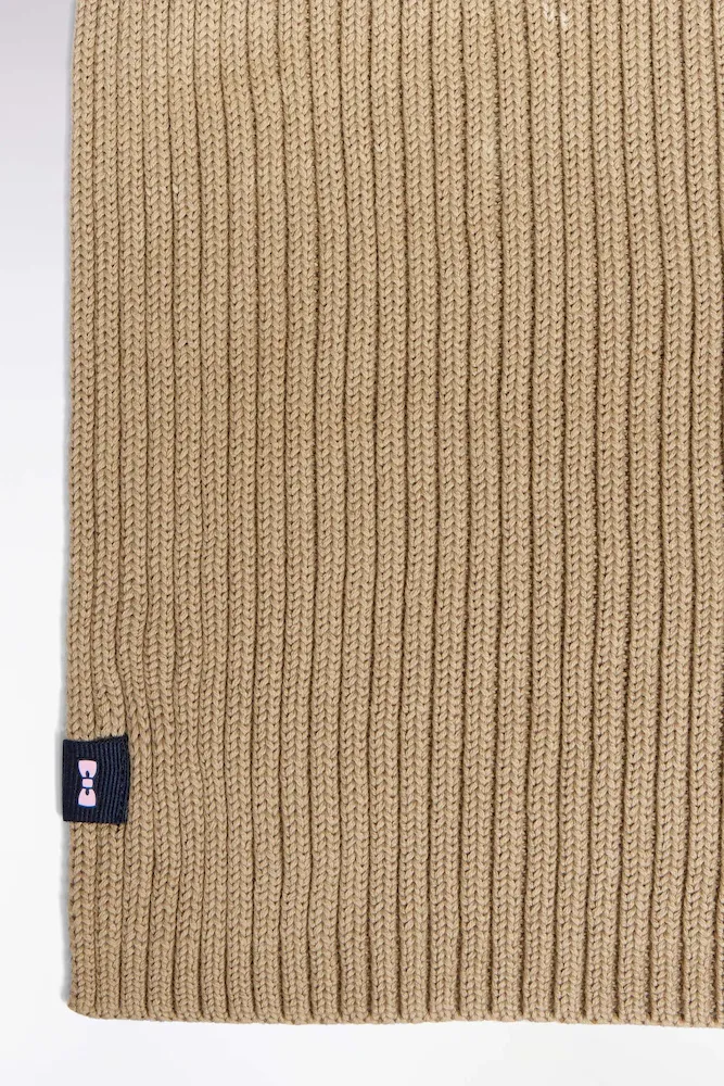 Écharpe En Coton Beige
