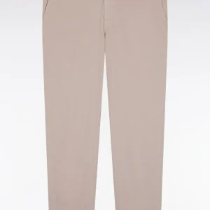 Alternative view of Pantalon chino sans plis en coton stretch beige clair