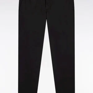 Alternative view of Pantalon chino sans plis en coton stretch noir