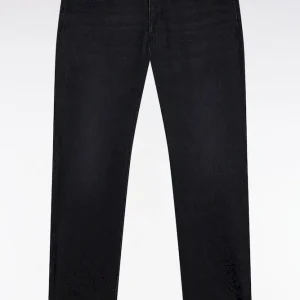 Alternative view of Jean 5 poches en denim stretch mélangé noir coupe Slim