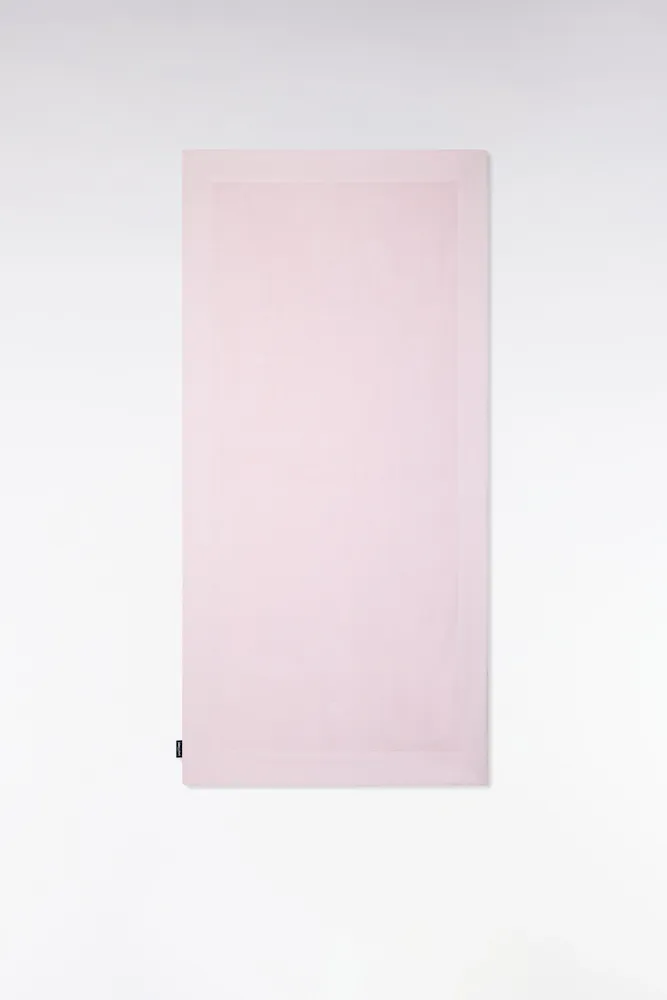 Serviette de bain en coton éponge rose