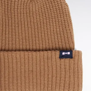 Alternative view of Bonnet en coton mélangé camel