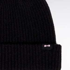 Alternative view of Bonnet en coton mélangé noir