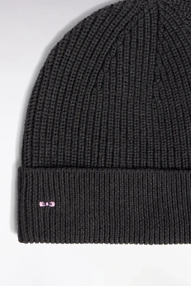 Bonnet En Coton Gris