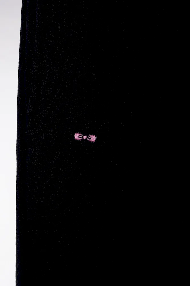 Jogging en molleton gratté noir coupe droite – Bild 6