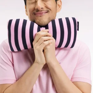 Polo manches courtes en coton Pima rose coupe droite