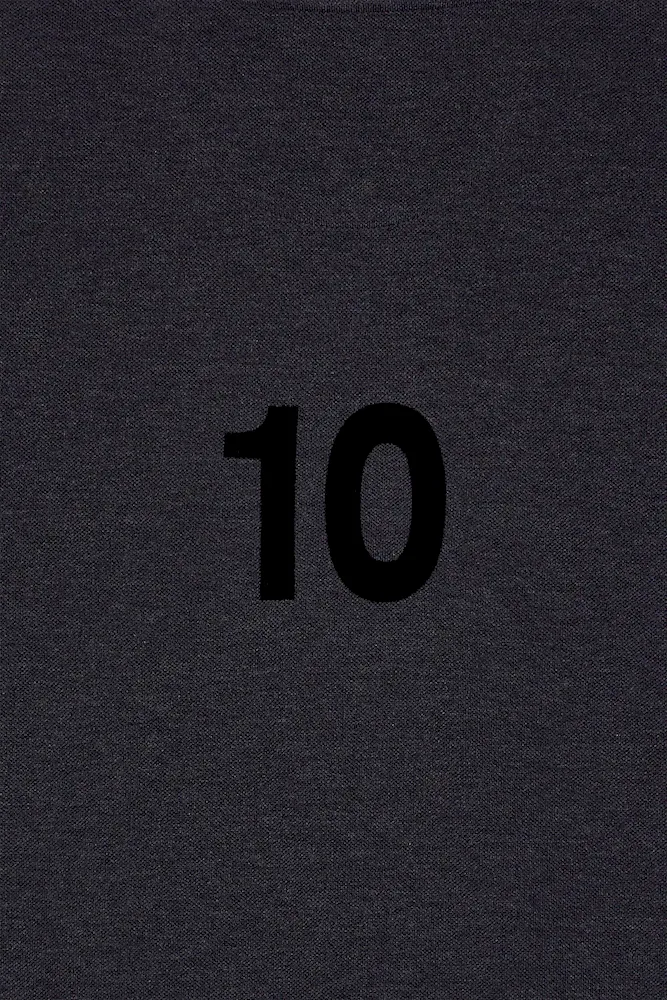 Polo manches courtes Nouvelle Zélande en piqué coton gris coupe ample – Bild 6