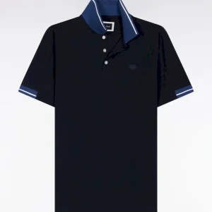 Alternative view of Polo à manches courtes marine coupe ample