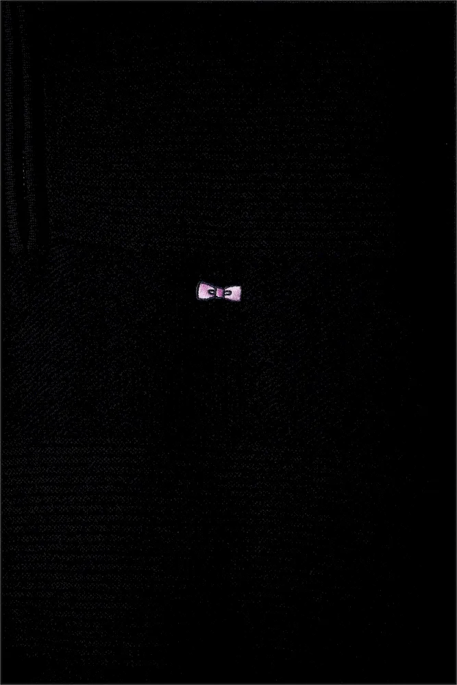 Pull col camionneur en coton noir effet de rayure – Bild 6