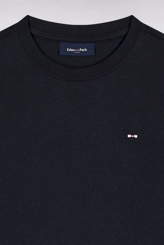 T-shirt manches courtes à col rond marine – Bild 2