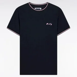 Alternative view of T-shirt à manches courtes en coton marine