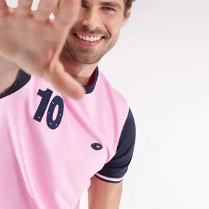 T-shirt à manches courtes en coton gris