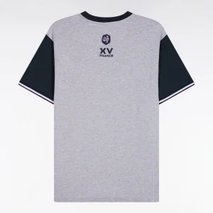 Alternative view of T-shirt à manches courtes en coton gris