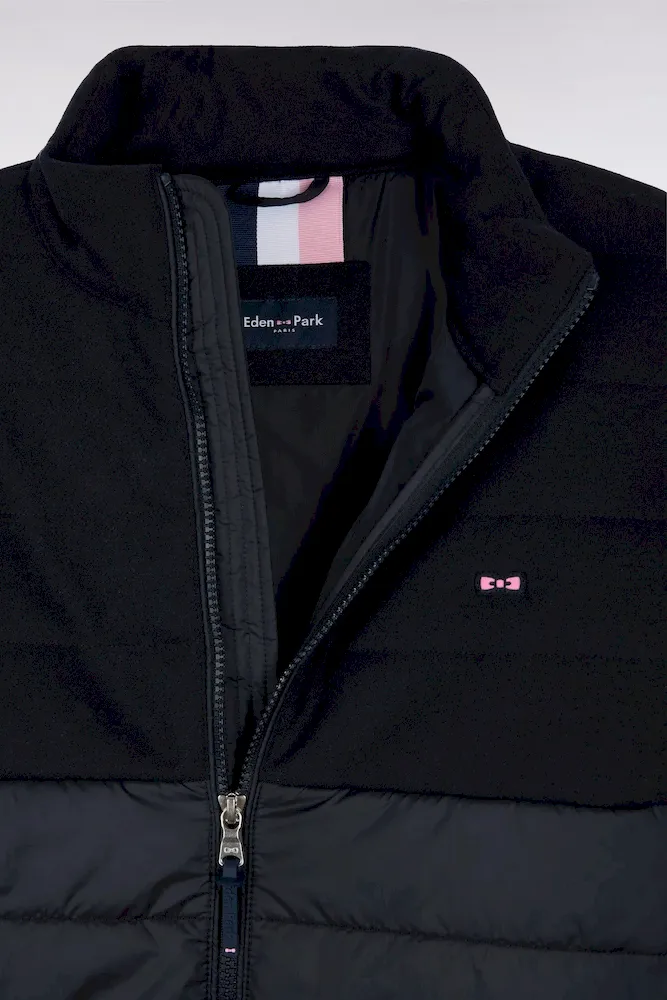 Doudoune bimatière marine – Bild 6