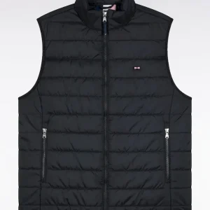 Alternative view of Doudoune sans manches en nylon matelassé noir