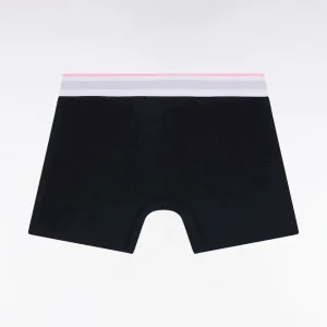 Alternative view of Boxer en jersey de coton colorblock blanc