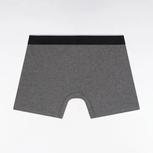 Alternative view of Boxer en jersey de coton gris foncé à bande contrastée