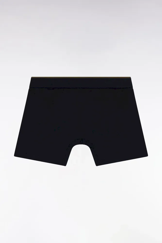 Boxer En Jersey De Coton Colorblock Marine Et Kaki