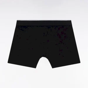 Alternative view of Lot de deux boxers en jersey de coton stretch colorblock gris foncé