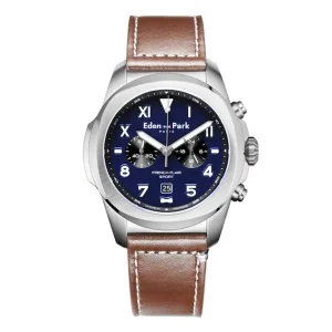 Montre à quartz Chronographe Bleue