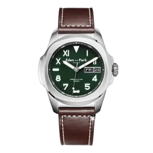 Montre à quartz Jour Date Verte