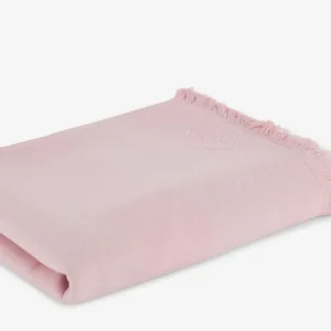 Alternative view of Fouta rayé rose