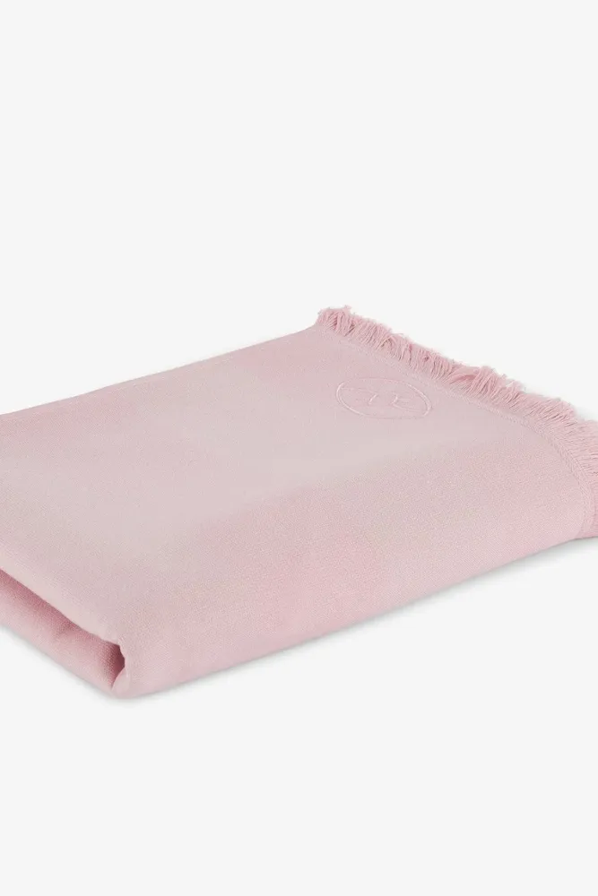 Fouta Rayé Rose