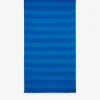 Fouta rayé bleu