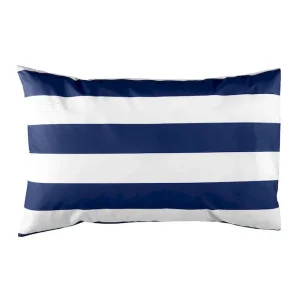 Alternative view of 2 taies d'oreiller rectangulaires à rayures marine - A la recherche du Ballon perdu