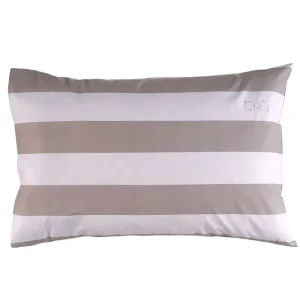 Alternative view of 2 taies d'oreiller rectangulaires à rayures gris - A la recherche du Ballon perdu