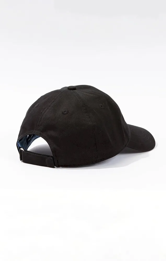 Casquette noire unie en coton – Bild 3