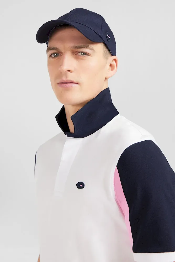 Casquette Bleu Marine Unie En Coton