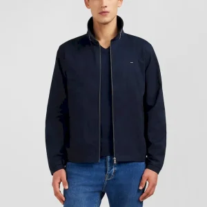 Blouson bleu foncé rembourré