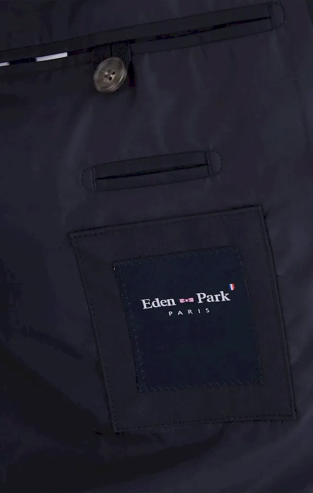 Imperméable uni bleu marine – Bild 7