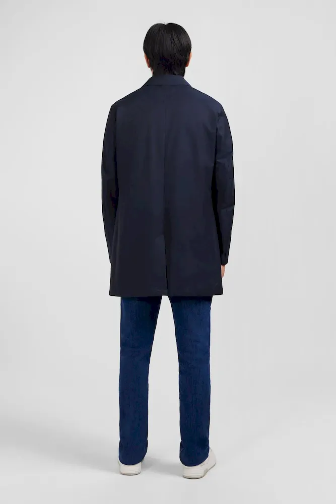 Imperméable uni bleu marine – Bild 3