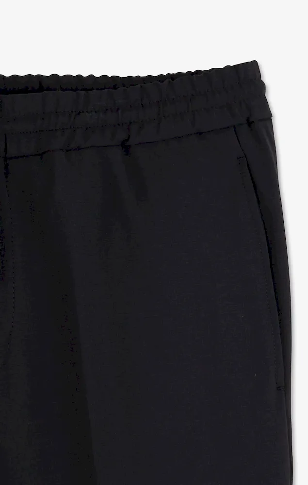 Pantalon taille élastiquée noir – Bild 5
