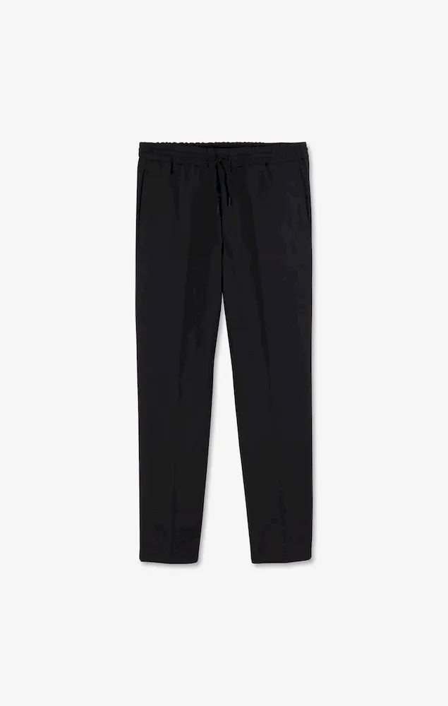 Pantalon taille élastiquée noir – Bild 2