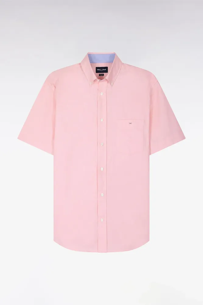 Chemisette Rose Unie En Coton