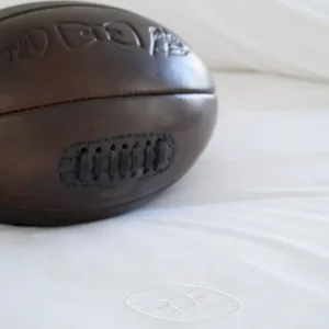 Alternative view of Housse de couette en percale de coton blanche à bordure marine