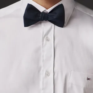 Nœud papillon marine upcyclé Pap'Atelier